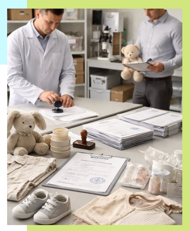 Сертификация детских товаров в Сергиеве Посаде от 15351 р. | Алешин-Сгп