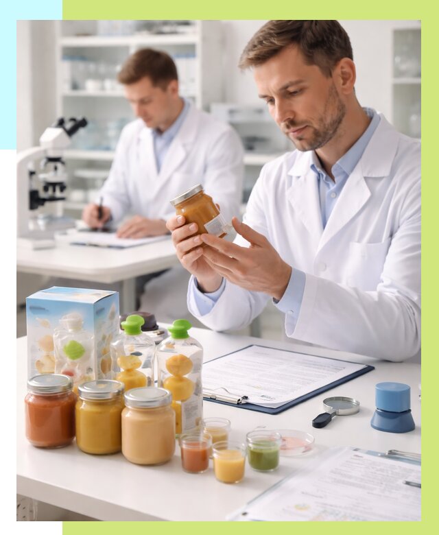 Сертификация детского питания в Сергиеве Посаде от 30702 р. | Алешин-Сгп