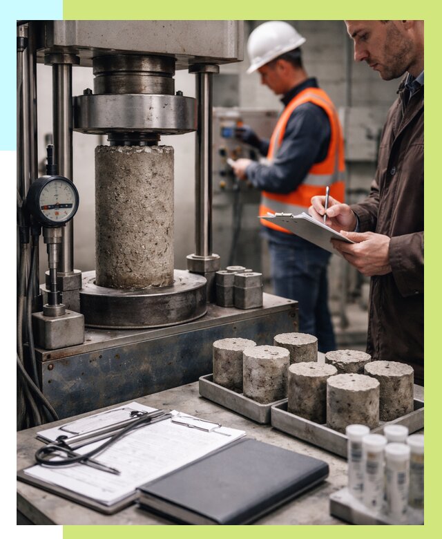 Сертификация бетона в Сергиеве Посаде от 30702 р. сертификат | Алешин-Сгп