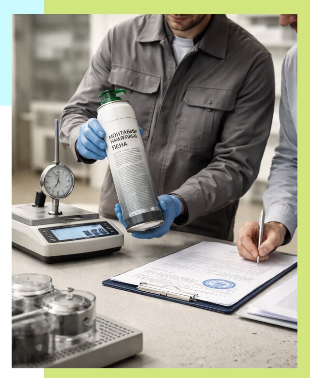 Сертификация монтажной пены в Сергиеве Посаде от 15351 р. | Алешин-Сгп