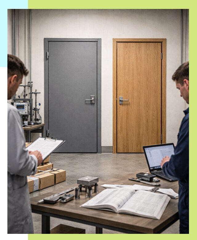 Сертификация дверей в Сергиеве Посаде от 8187 р. под ключ | Алешин-Сгп