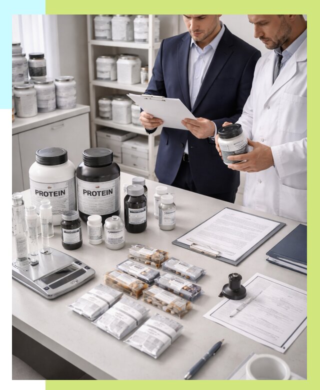 Сертификация спортивного питания в Сергиеве Посаде от 15351 р., Алешин-Сгп