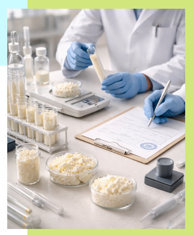 Сертификация творога в Сергиеве Посаде от 12281 р. под ключ | Алешин-Сгп