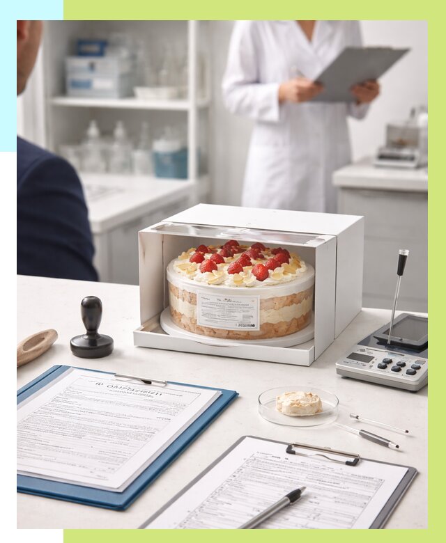 Сертификация тортов в Сергиеве Посаде от 9211 р. заказать | Алешин-Сгп