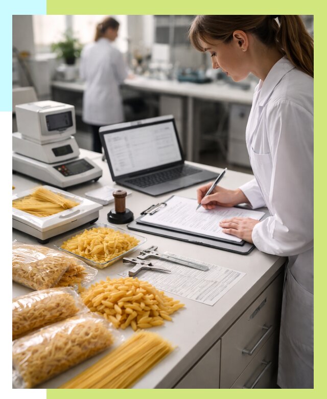 Сертификация макаронных изделий в Сергиеве Посаде от 15351 р. | Алешин-Сгп
