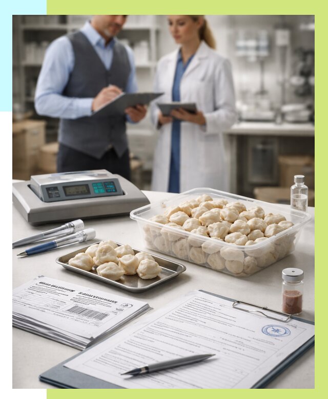 Сертификация пельменей в Сергиеве Посаде от 15351 р. срочно | Алешин-Сгп