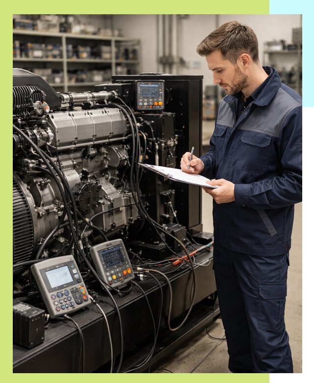 Сертификация дизельных генераторов и их оборудования в Сергиеве Посаде