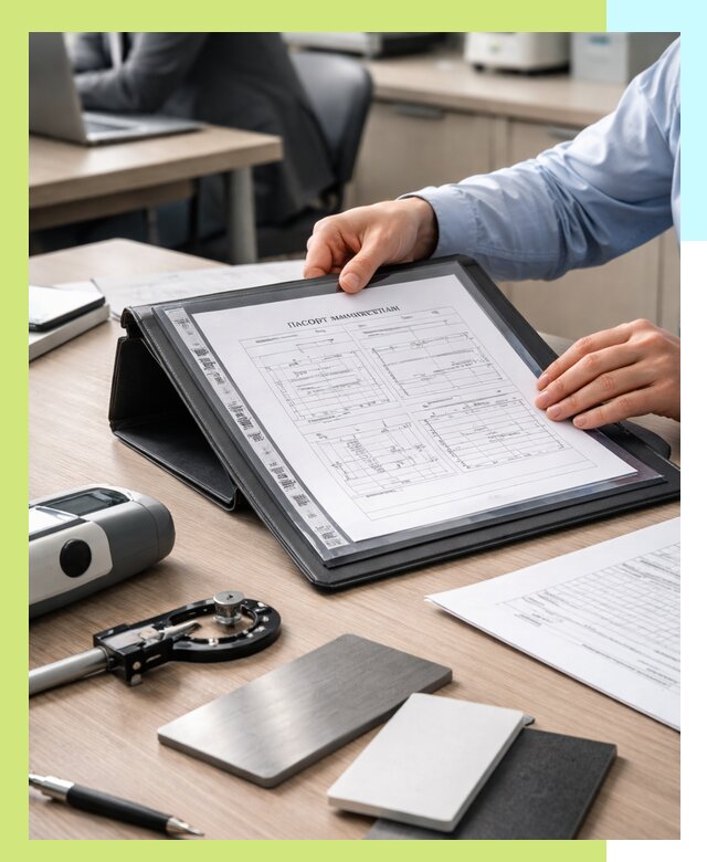 Оформление паспорта материала для продукции в Сергиеве Посаде