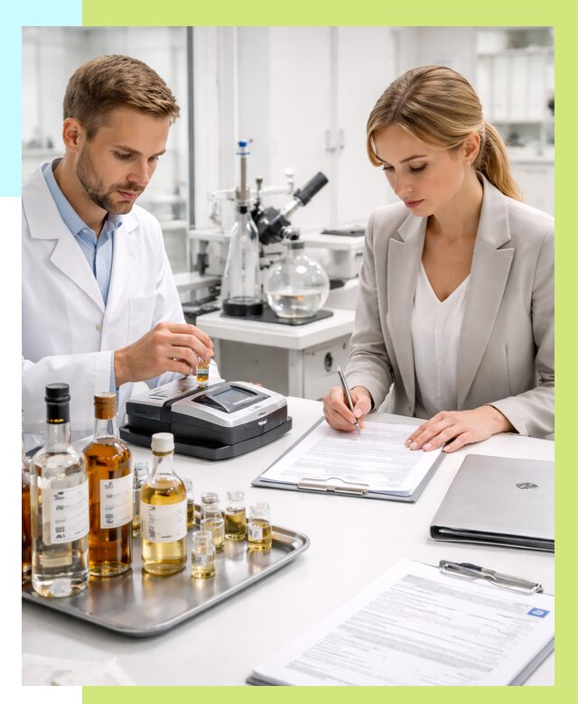 Заключение о спиртосодержании в Сергиеве Посаде, от 5117 р., Алешин-Сгп