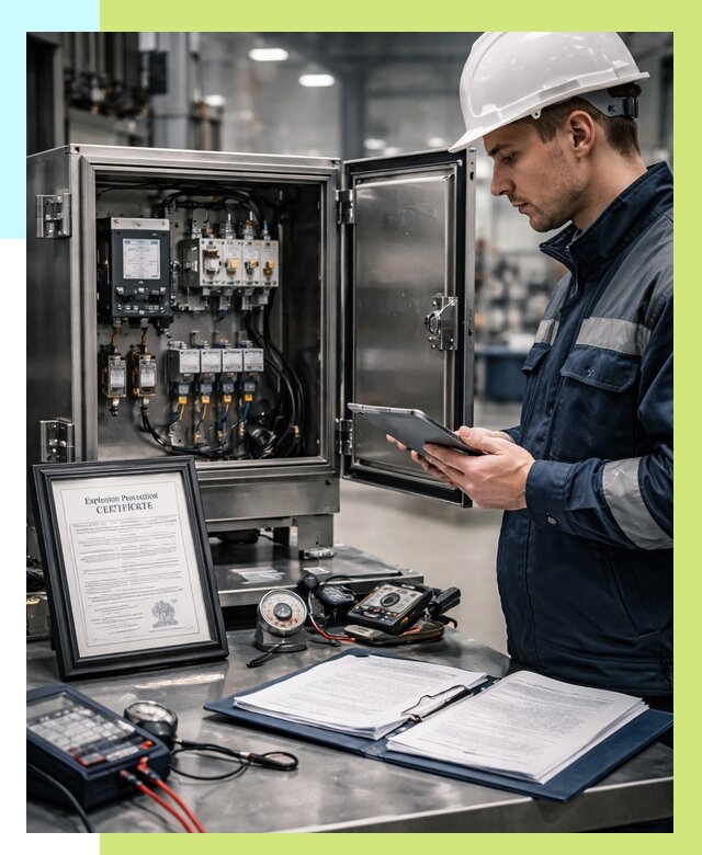 Сертификат взрывозащиты в Сергиеве Посаде от 46053 р. | Алешин-Сгп