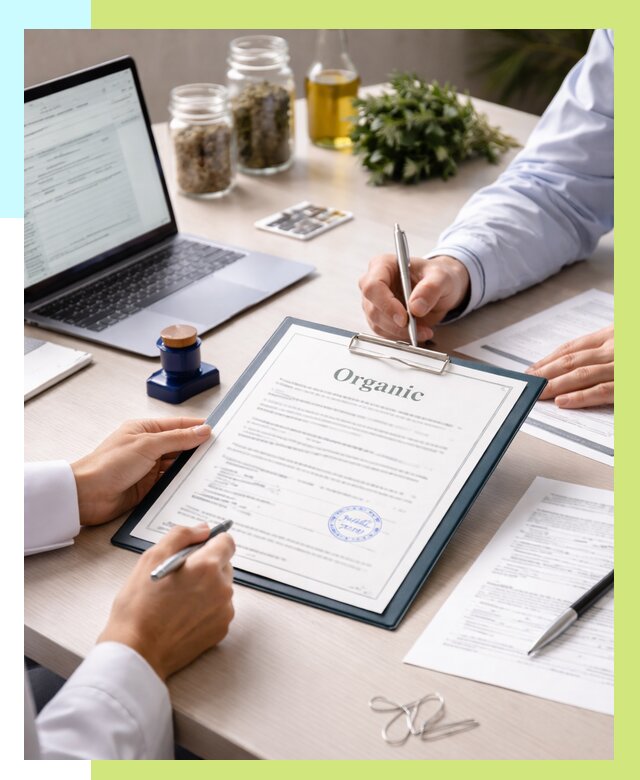 Оформление сертификат органик в Сергиеве Посаде от 30702 р. | Алешин-Сгп