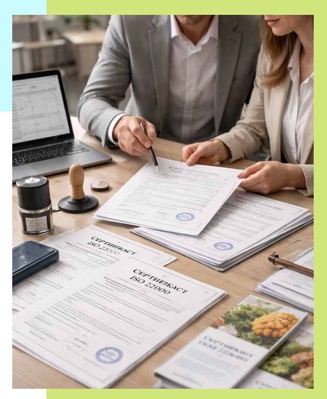 Сертификат ISO 22000 в Сергиеве Посаде от 40936 р. под ключ | Алешин-Сгп