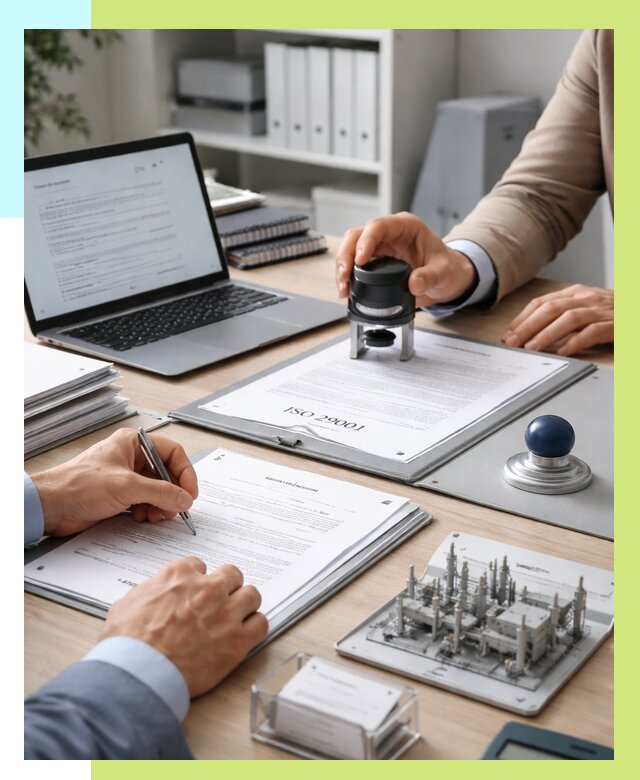 Сертификат ISO 29001 в Сергиеве Посаде под ключ от 76755 р. | Алешин-Сгп