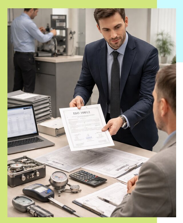 Выдача сертификата ISO 10012 по требованиям метрологии в Сергиеве Посаде