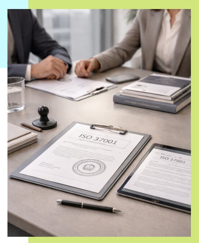 Сертификат ISO 37001 в Сергиеве Посаде оформить от 122808 р. Алешин-Сгп